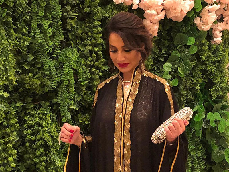 اضغط لمشاهدة الفيديو: الإعلامية المصرية بسمة وهبة في حفل زفاف ابنها في السعودية